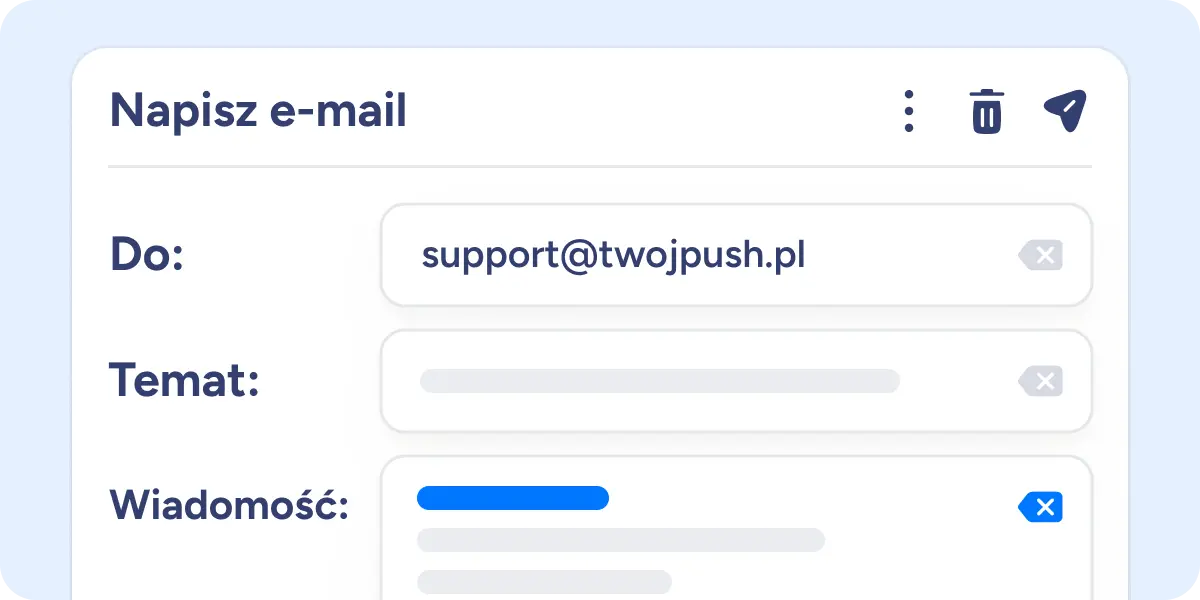 Wsparcie e-mail